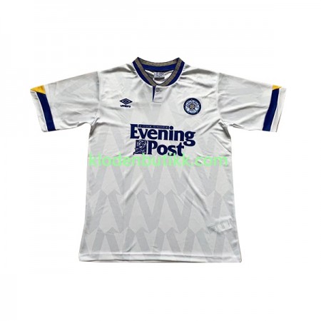 Leeds United Retro Hjemme Fotballdrakt 1991-1992 Kortermet